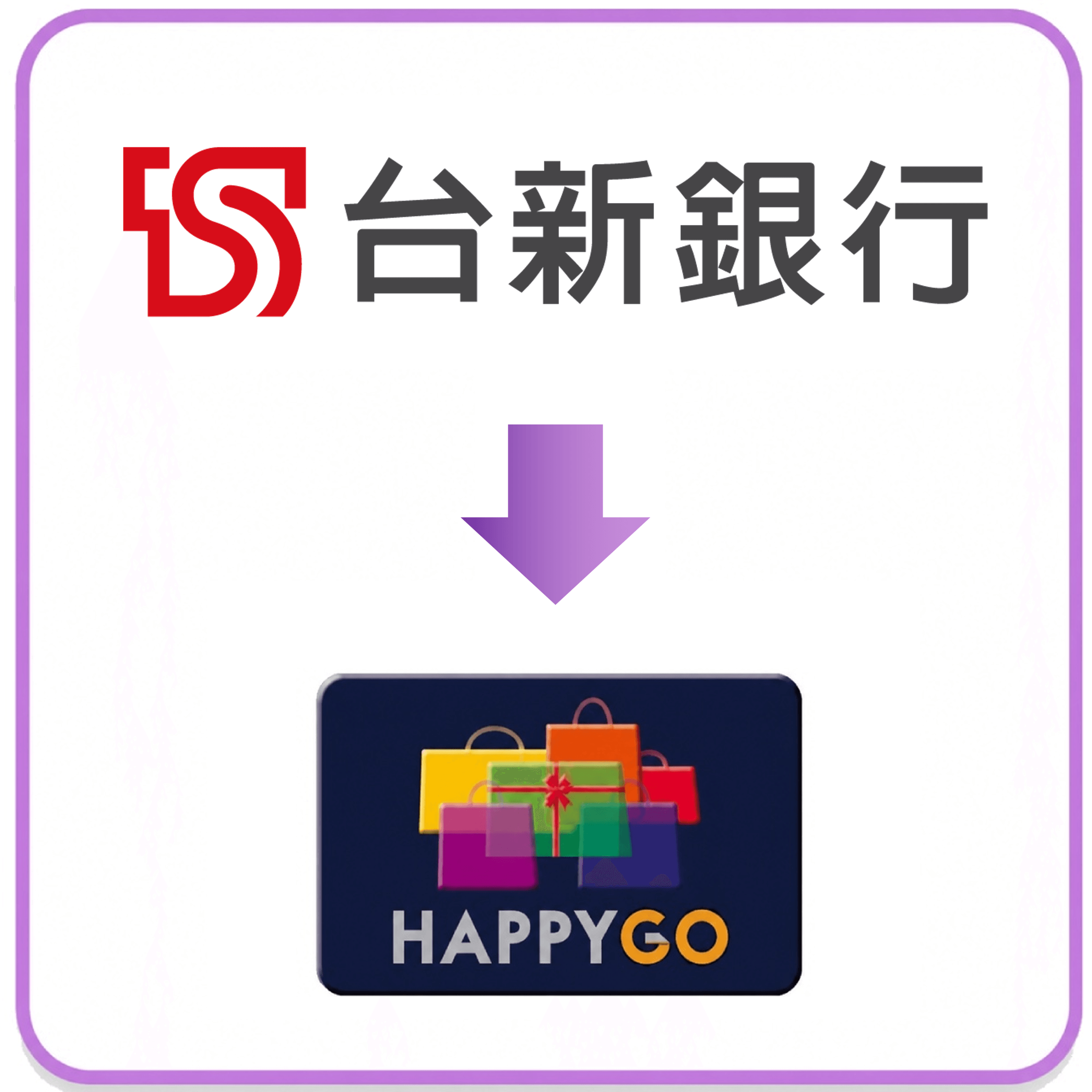 【台新銀行】10點轉HAPPY GO 21點