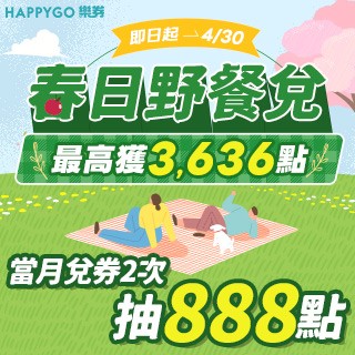【樂券】當月兌點達2次抽888點